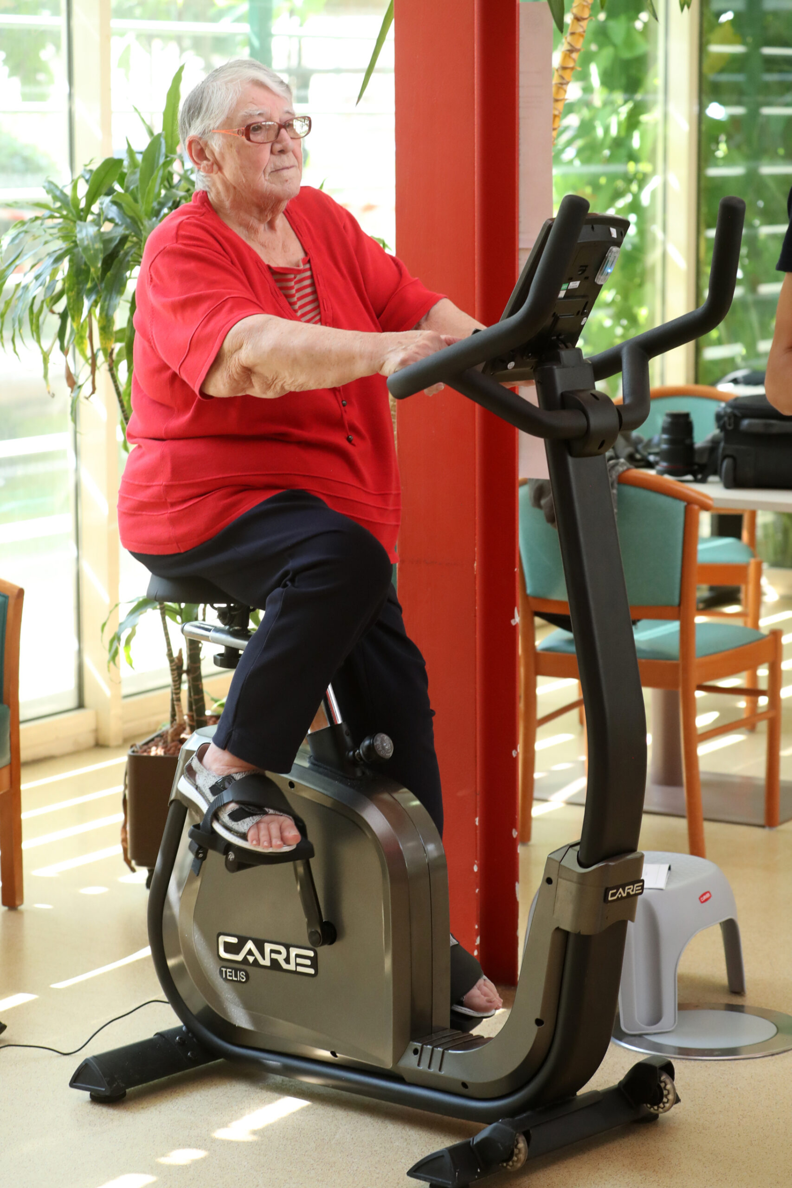 Séance de cyclisme santé encadrée