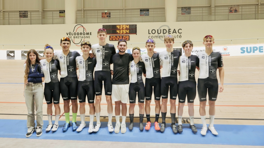 Les athlètes du Pôle Espoir Bretagne Endurance, saison 2025-2026